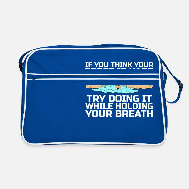 Tshirt de natation "Si vous pensez que votre Sac Retro