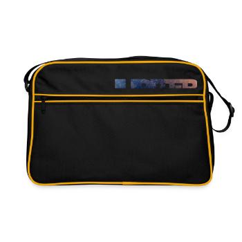 Jupiter | surface - Retro Bag - black/gold - Front