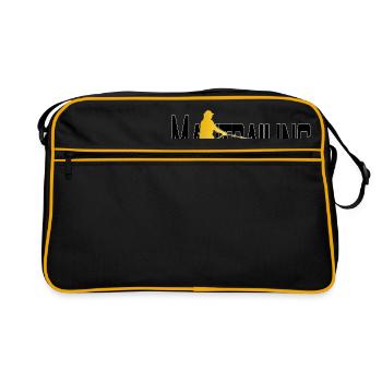 Mantrailing gold / black - Retro Bag - black/gold - Front