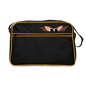 bat - Retro Bag - black/gold - Front