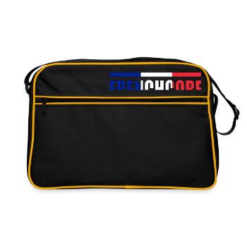 Noyau français - Sac Retro - noir/or - Devant