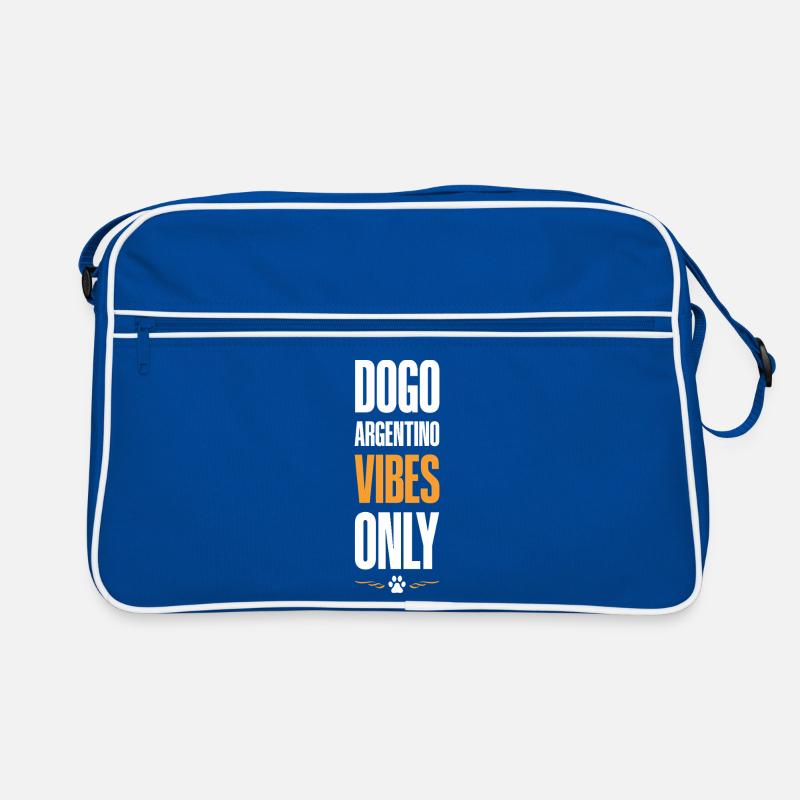 Dogo Argentino Vibes Only Retro Bag