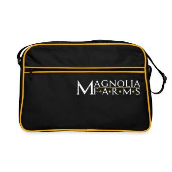 Magnolia Farms Waco Texas cadeau - Sac Retro - noir/or - Devant
