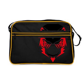 The Monkey King Fighter - Retro Bag - black/gold - Front