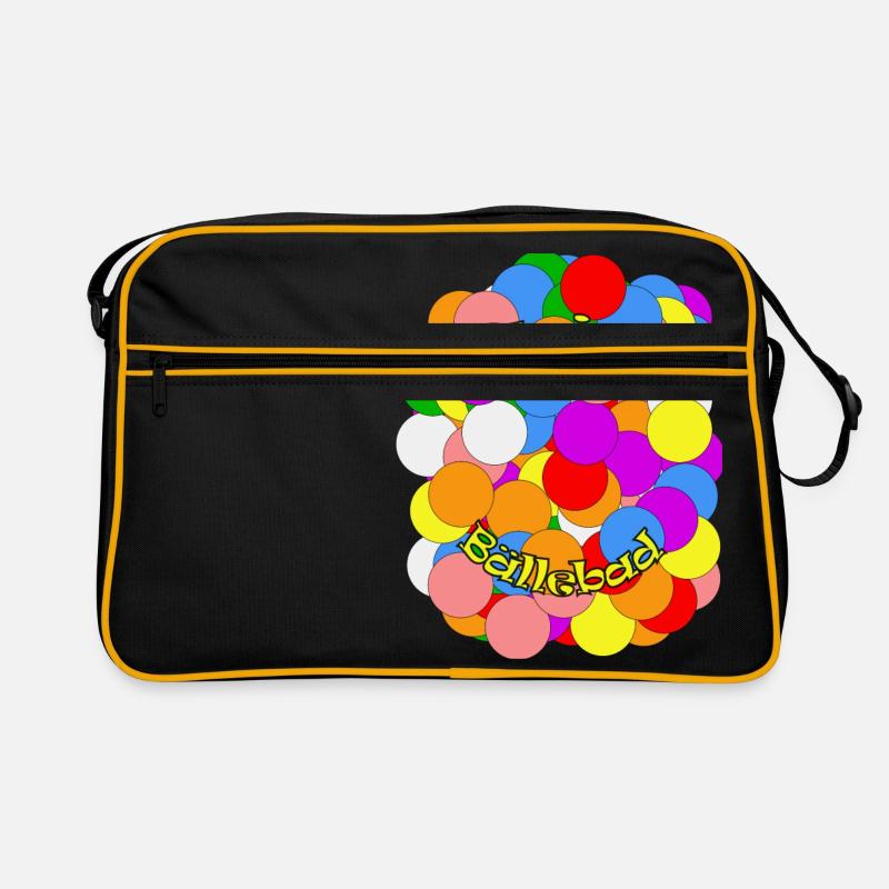 ab ins Bällebad Retro Tasche