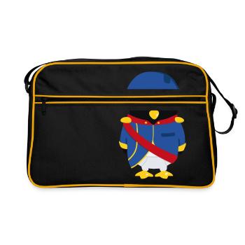 Pingouin Napoléon - Sac Retro - noir/or - Devant