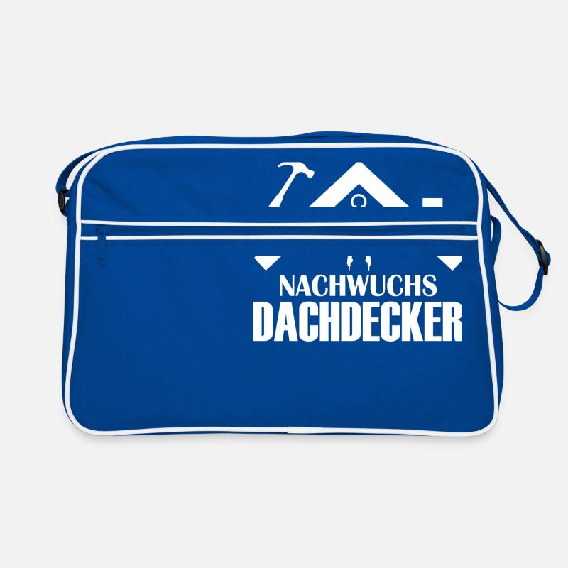 Nachwuchs Dachdecker Kind Baby Retro Tasche