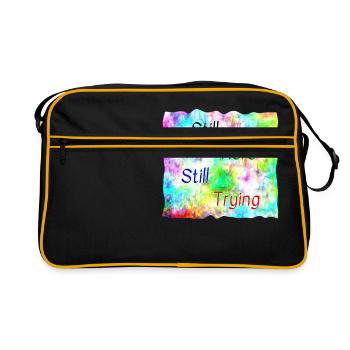 Still Here - Retro Bag - black/gold - Front