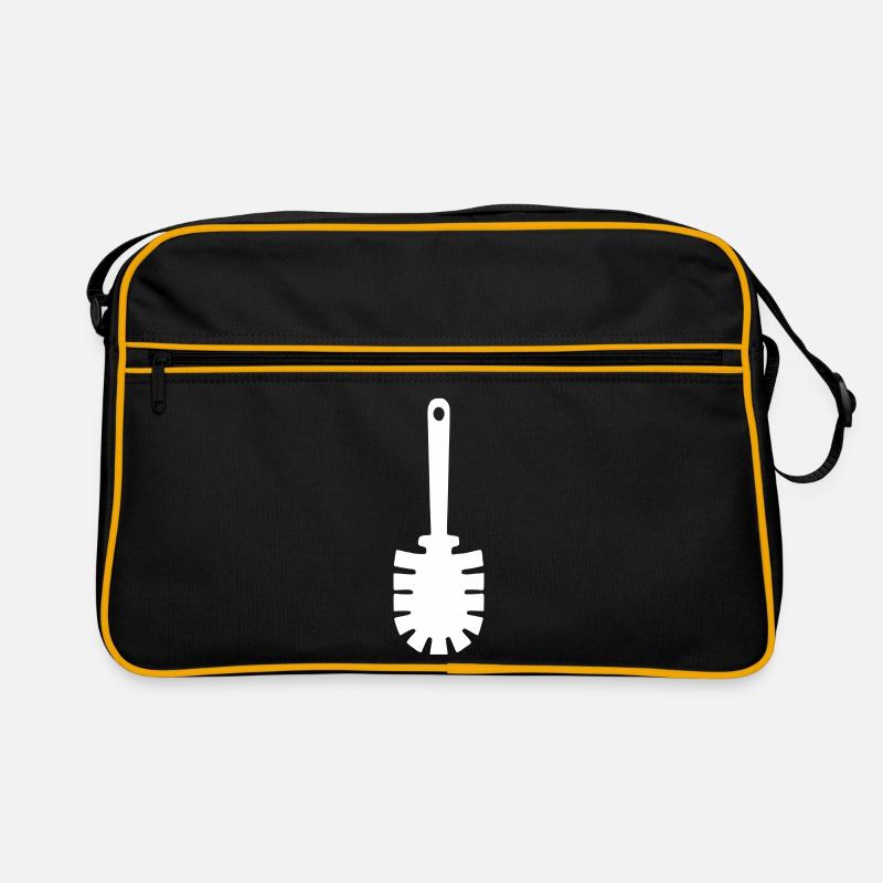 Klobürste Icon WC Putzen Sauber Retro Tasche