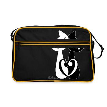 Catrina in Love - Sac Retro - noir/or - Devant