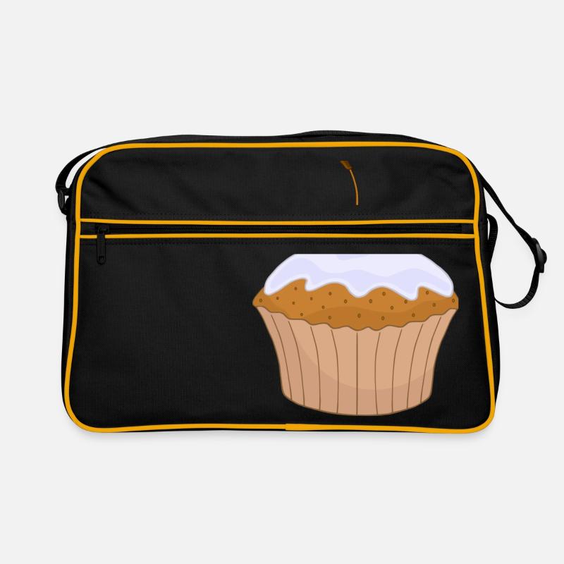 cupcake muffin cake cake baking bakery67 Retro Bag