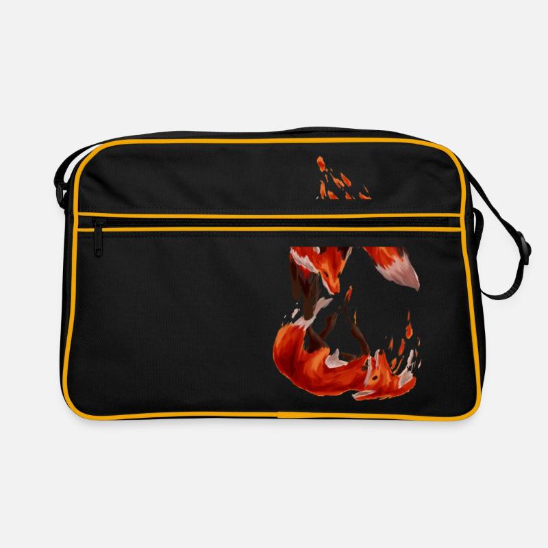 Füchse Retro Tasche