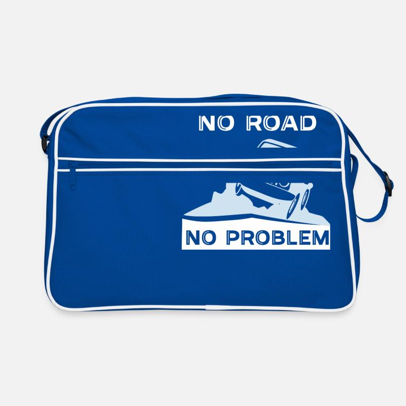 No road No problem SUV gift Retro Bag
