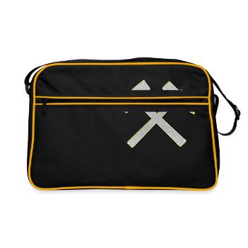 Good luck! Logo Mallet and Iron Jewelry Bling - Retro Bag - black/gold - Front