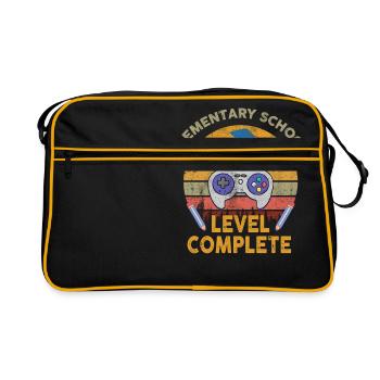 Elementary School Level Complete - Retro Bag - black/gold - Front