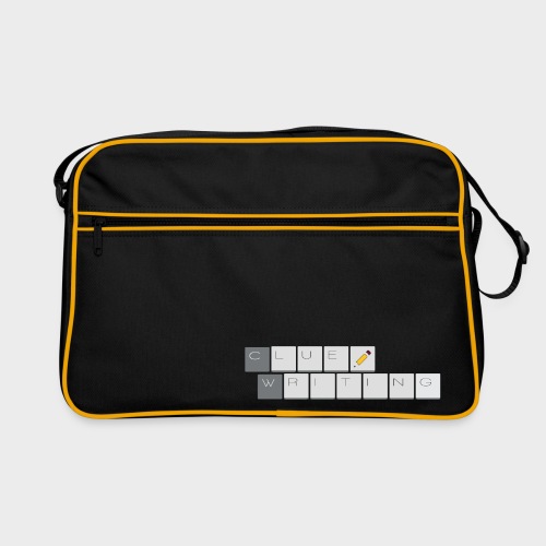 Clue Writing - Retro Tasche