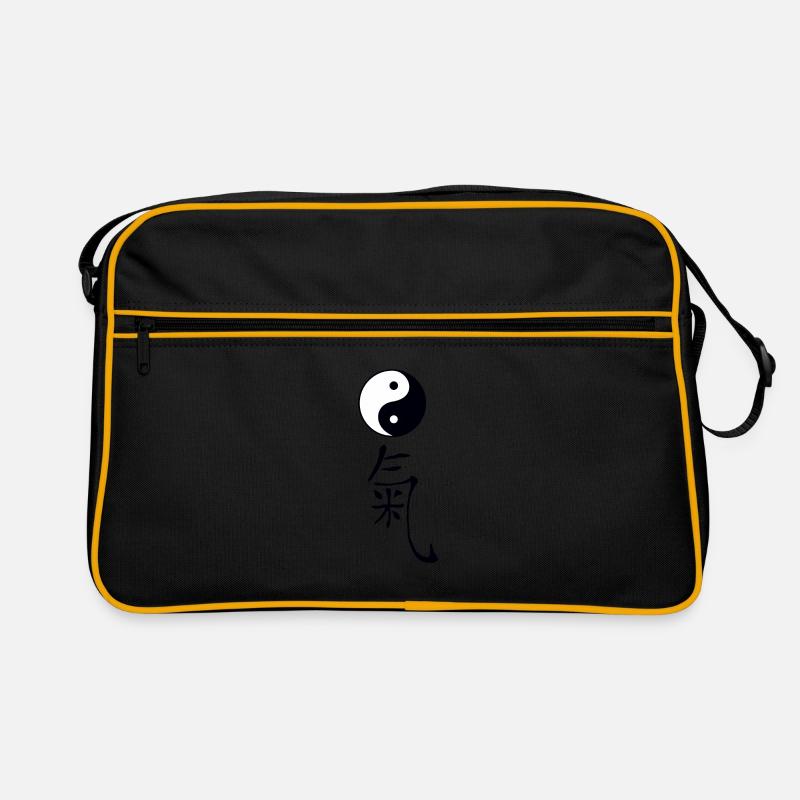 tao qi - Retro Tasche - Schwarz/Gold