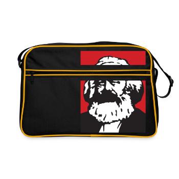 Karl Marx - Sac Retro - noir/or - Devant