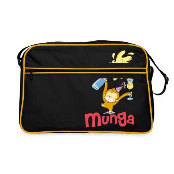 Munga Festa - Retro Bag - black/gold - Front