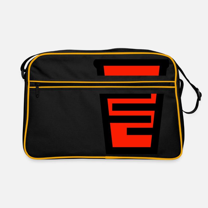 Red plastic cup for alcoholic drinks Retro Bag