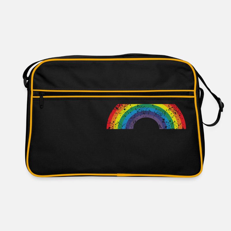 LGBTQ Rainbow Sac Retro