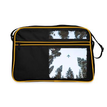 Forêt - Sac Retro - noir/or - Devant