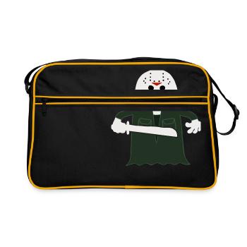 Jason Boorhees - Sac Retro - noir/or - Devant