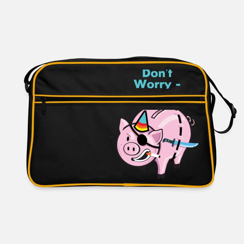 Cochon de pirate Sac Retro
