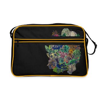 Color - Retro Bag - black/gold - Front