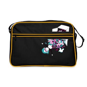 abondance - Sac Retro - noir/or - Devant