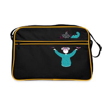 Mes sept choses - Sac Retro - noir/or - Devant