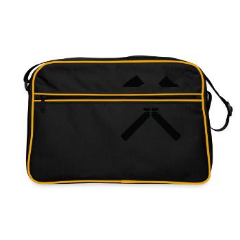 Iron sticks - Retro Bag - black/gold - Front
