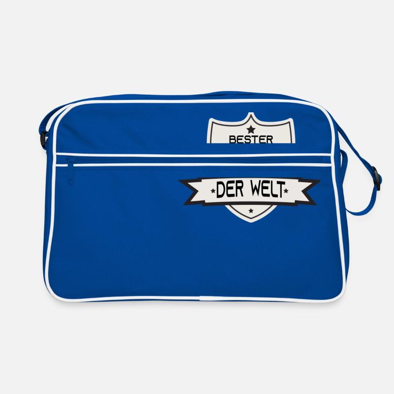 Bester Camping Dad der Welt Retro Tasche