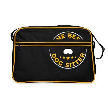 Dog Sitter - Retro Bag - black/gold - Front