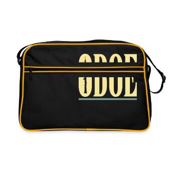 oboe - Retro Bag - black/gold - Front