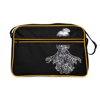 Second Son of Man - Retro Bag - black/gold - Front
