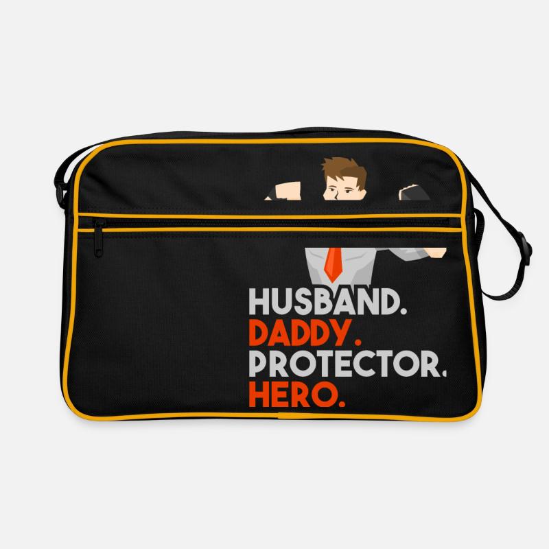 Papa super-héros Sac Retro