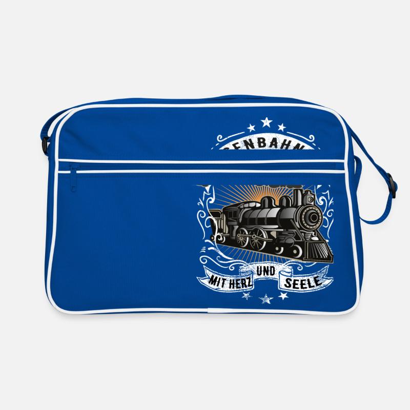 Railroad railway workers Retro Bag