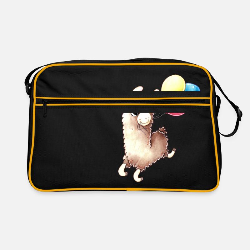 Alpaca d'anniversaire Sac Retro