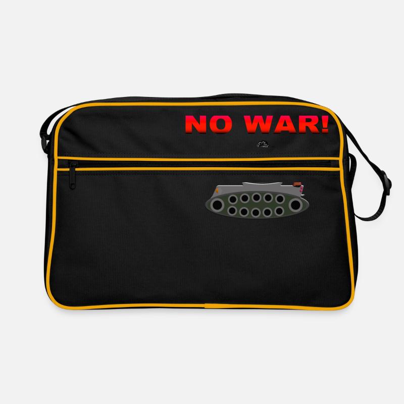 No War Retro Tasche
