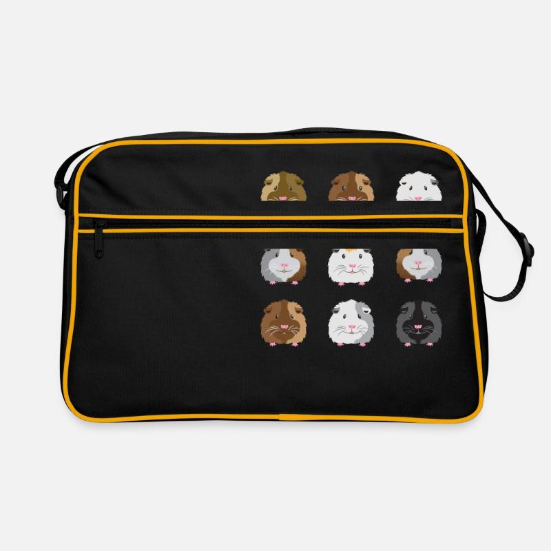 Neuf visages de cobayes Sac Retro