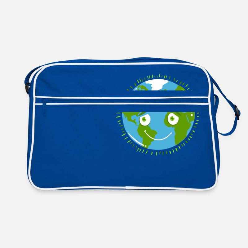 Planète timide TERRE Sac Retro