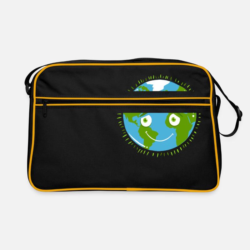Shy planet EARTH Retro Bag