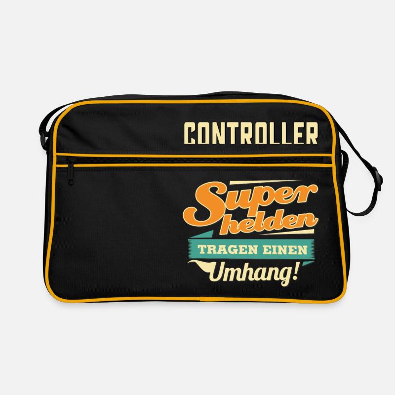 Superhelden Umhang - Controller - RAHMENLOS Beruf Retro Tasche