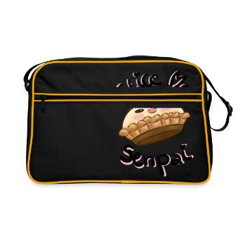notice me Senpai - Retro Bag - black/gold - Front
