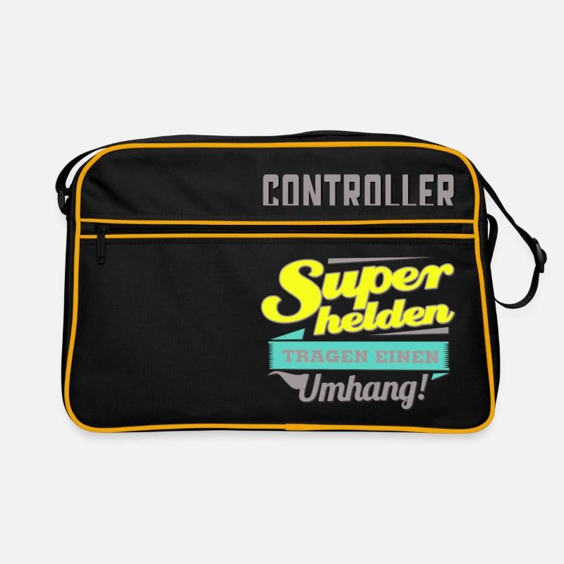NEON Design für Superhelden - Controller - Retro Tasche