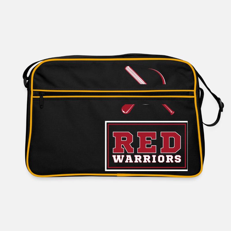 Red Warriors Logo2 Sac Retro