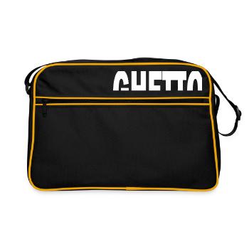 ghetto - Retro Bag - black/gold - Front