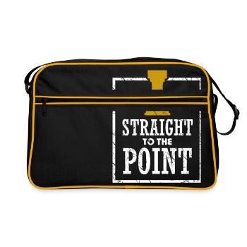 Chess - Straight to the point - Retro Bag - black/gold - Front