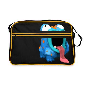 FropsMops - Retro Bag - black/gold - Front